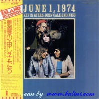 Kevin Ayers, Cale, Eno, Nico, June 1st, 1974, Island, ILS-80074