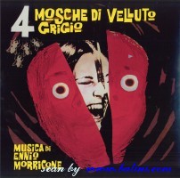 Ennio Morricone, 4 Mosche, di Velluto Grigio, Cinevox, AMS LP 38
