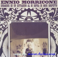 Ennio Morricone, Indagine su, di un Cittadino, Cinevox, AMS LP 94