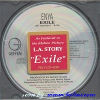 Enya, Exile, Geffen, PRO-CD-4240