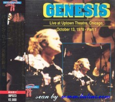 Genesis, Live at Uptown Theatre, Chicago part 1, Other, INP-023