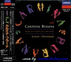 Carl Orff, Carmina Burana, London, POCL-1740