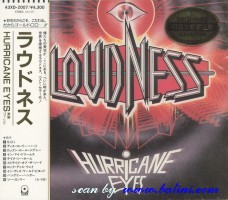 Loudness, Hurricane Eyes, Warner-Pioneer, 43XD-2007