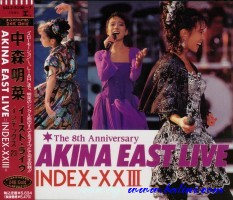 Akina Nakamori, East Live, Warner-Pioneer, 54L2-5106.7