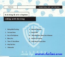 Eric Clapton, BB King, Riding with the king, WEA, PROP05185