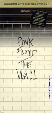 Pink Floyd, The Wall, LongBox, MFSL Ultradisc, UDCD 2-537