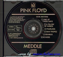Pink Floyd, Meddle, EMI, CDP 7 46034 2