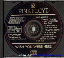Pink Floyd, Wish You Were Here, EMI, CDP 7 46035 2