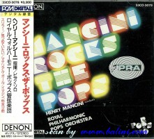 Henry Mancini, Rocks the Pops, Denon, 33CO-3078