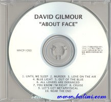 David Gilmour, About Face, Sony, MHCP-1050/R