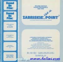 Various Artists, Zabriskie Point, Whats the Point, Erwin, SOF 5