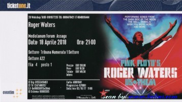 Roger Waters, Assago, , 18-04-2018