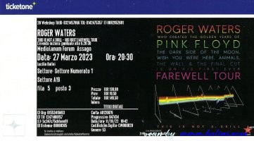 Roger Waters, Assago, , 27-03-2023
