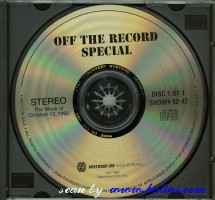 Pink Floyd, Off The Record Special, Westwood One, #92-42