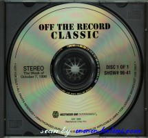 Pink Floyd, Off The Record Classic, Westwood One, #96-41