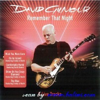 David Gilmour, Remember that Night, , 88697 14335 2