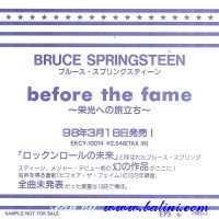 Bruce Springsteen, Before the Fame, EPS, PRED-2