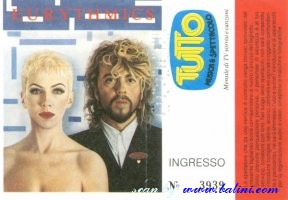 Eurythmics, Milano, , 08-11-1986