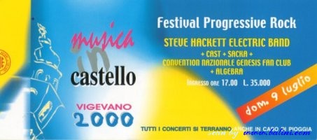 Various Artists, Progressive rock festival, Vigevano, , 09-07-2000