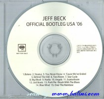 Jeff Beck, Official Bootleg USA 06, Sony, MHCP-1362/R