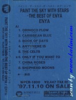 Enya, Paint the sky with stars, WEA, WPCR-1800/T