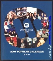 Various Artists, 2001 Popular Calendar, WEA, WEACAL2001