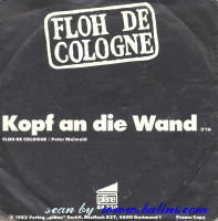 Floh de Colgne, Kopf an die Wand, Die Drei, Faaterland, Plane, P 88320