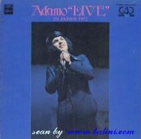 Adamo, Live in Japan 72, Odeon, EOZ-80007