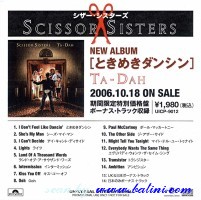 Scissor Sisters, Ta-Dah, Universal, SIC-1226