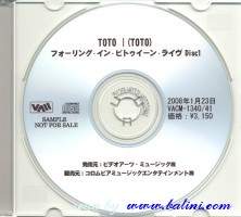 Toto, Falling In Between Live, VideoArts, VACM-1340.41/R