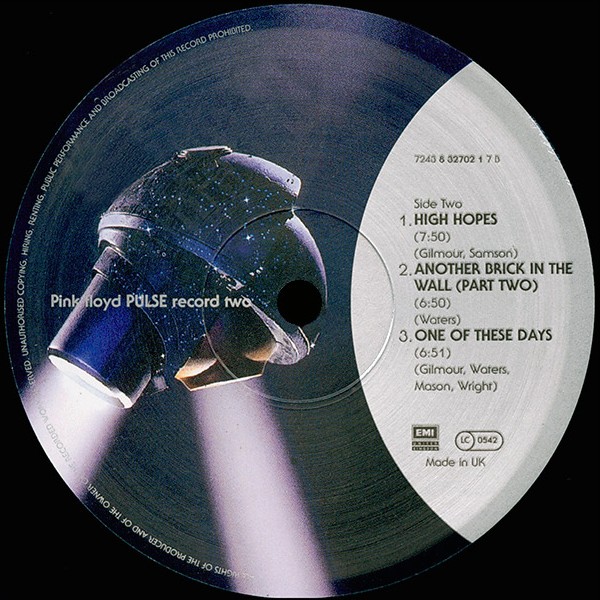 1995 : Pink Floyd Pulse