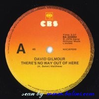 David Gilmour, Theres no Way out of Here, Its Deafinitely, CBS, BA 222452