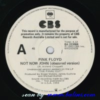 Pink Floyd, Not Now John, The Heroes Return, CBS, BA 223066