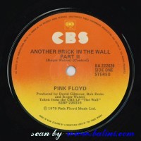 Pink Floyd, Another Brick in the Wall 2, One of my Turns, CBS, BA 222629