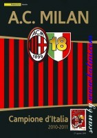 Milan, Campioni, d`Italia 2011, Stamp, PIT Milan 2011